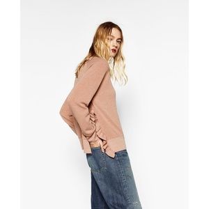 Zara Side Frill Sweater